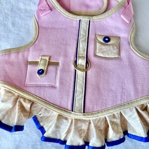 Ellen Degeneres SZ M Pink and Tan Skirted Harnesss